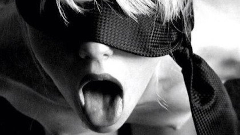 The curious case of the blindfold and the strap-on