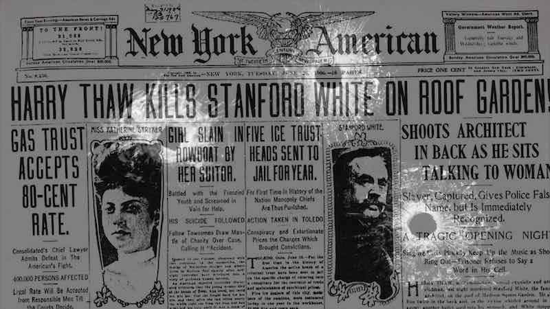 Excess, patriarchy and the murder of Stanford White