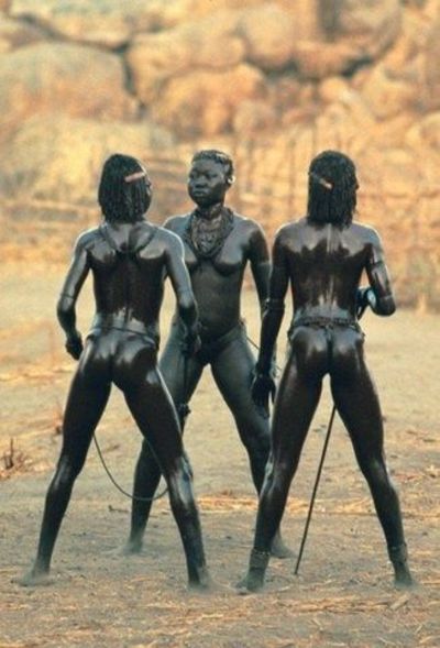 History of shame - Nuba tribeswomen, by Leni Riefenstahl